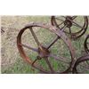 Image 3 : (3X THE MONEY) Steel Wheels 32" Diameter