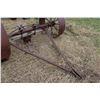 Image 2 : (2X THE MONEY) Set of 2 Steel Wheels on Axle 33" Diameter Possibly from Steamer