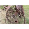 Image 1 : (2X THE MONEY) Steel Wheels 34" Diameter