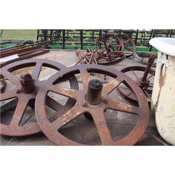 Set of 3 Wheels 24" Diameter