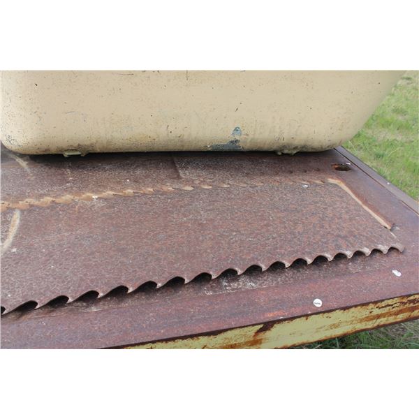 4 Flat Saw Blade 6ft x 13"