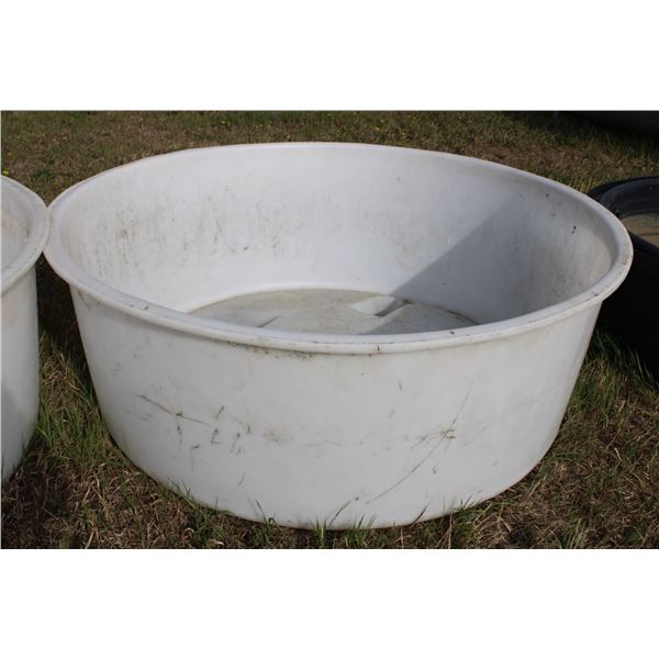 Plastic Cattle Trough 68" Diameter (Needs a Spout)