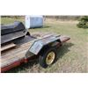 Image 1 : Snowmobile Flat Deck Trailer 10ft Long