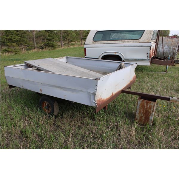 2 Wheel Trailer 78" x 72" Homebuilt