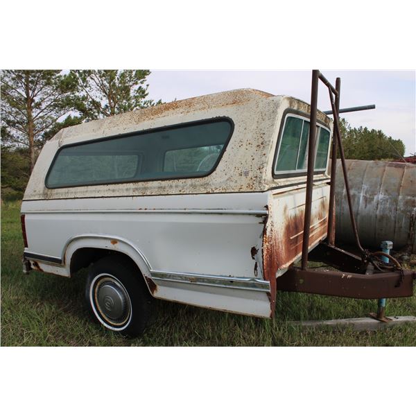 Home Built Box Trailer With Topper