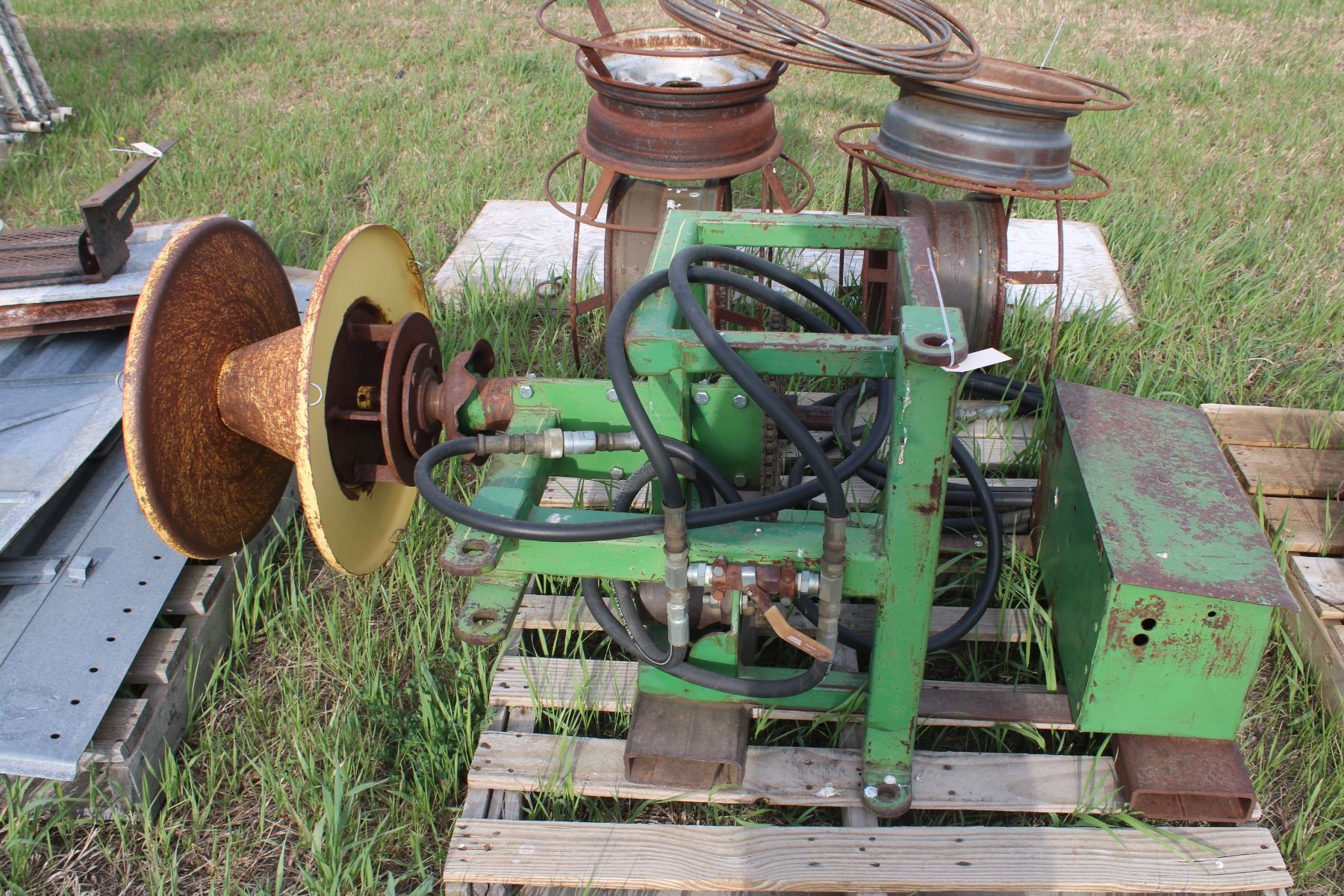 Hydraulic Wire Roller 3 Point Hitch