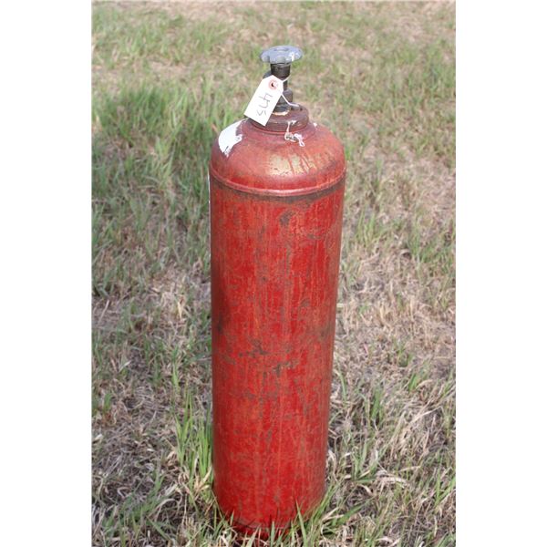 Acetylene Tank Red