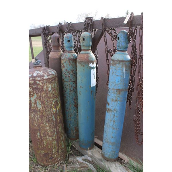 Set of 4 Gas Tanks