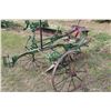 Image 4 : Vintage Green 3 Wheel Cart Silke Plow