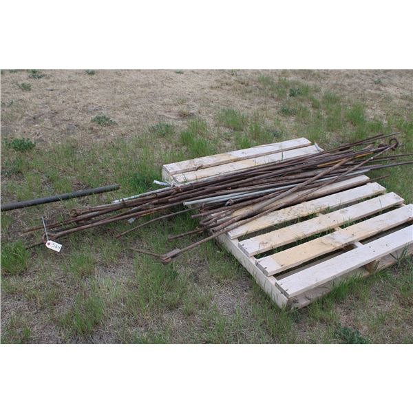 Lot of Scrap Iron Rods