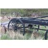 Image 3 : 4 Wheeled Wagon Black Horse Wagon