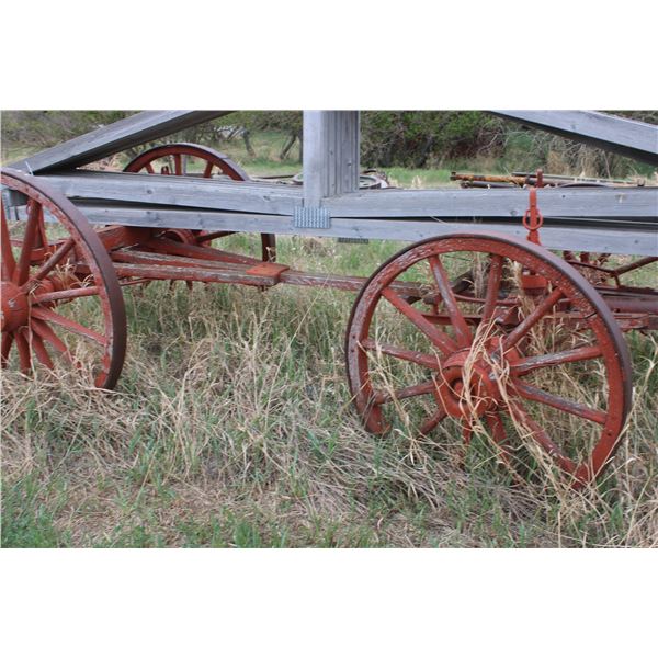 Red Wagon Just Frame