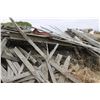 Image 4 : Pile of Used Board Fence Poles Railway Ties (Huge Lot)