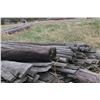 Image 4 : Railroad Ties Slabs Poles Board (Huge!! Lot) (60+)