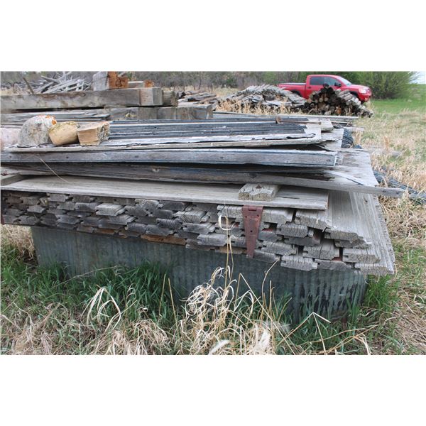 Water Tank Vintage Wooden Door Corral Boards