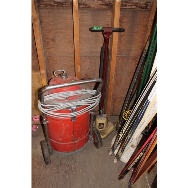 Floor Polisher and Vacuum Cleaner