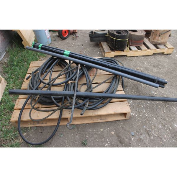 Pallet of Water Hose Plastic Piping