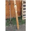 Image 2 : Set of 1940's Skis with 2 Poles Length of Ski 89"