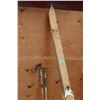 Image 4 : Set of 1940's Skis with 2 Poles Length of Ski 89"