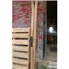 Image 1 : Set of 1940's Skis with 2 Poles Length of Ski 83"