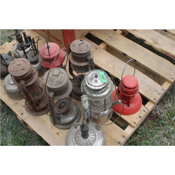 Lot of Coleman Lanterns