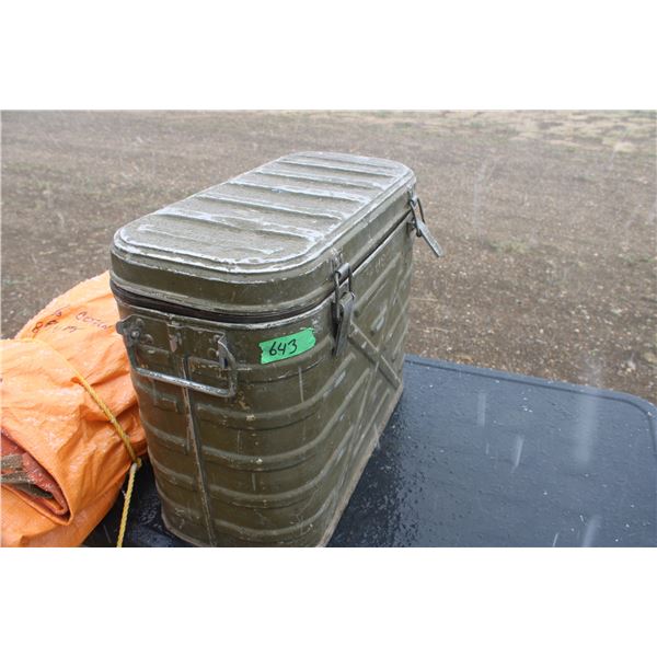 Military Survival Kit with Food Canisters Inside
