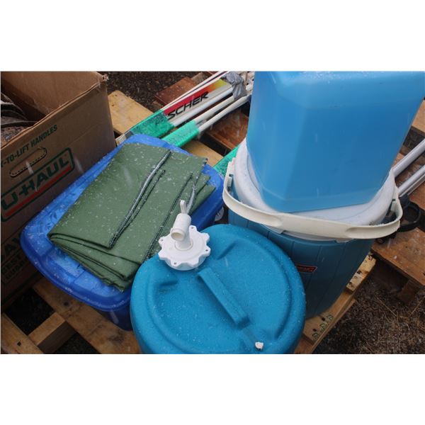 Cooler Coleman Water Cooler and 2 Water Containers