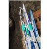 Image 1 : Lot of Kids Skis and Adult Skis Some Have Poles