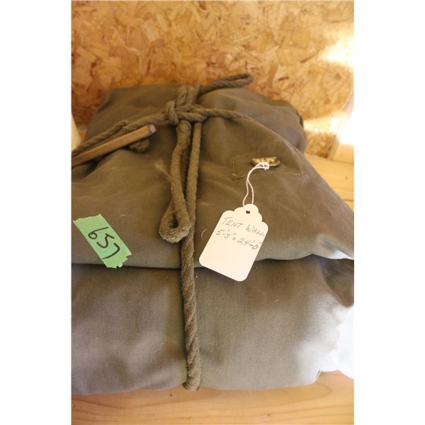 Tent Wall 5ft x 3ft x 24ft