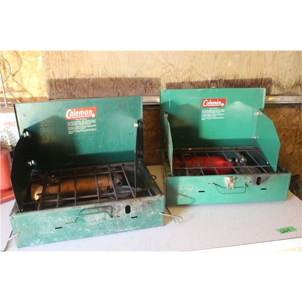 (2X THE MONEY) Coleman Camp Stoves