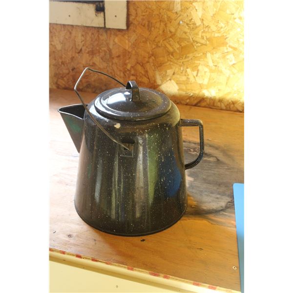 Enamel Campfire Kettle