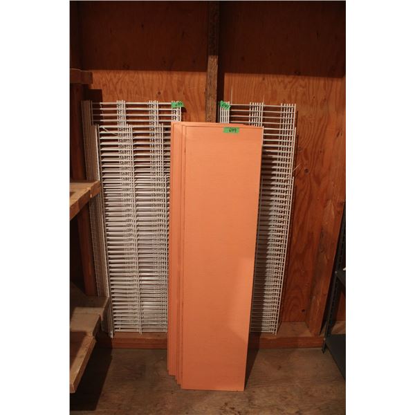 Metal Shelf Racking 5 Wooden Shelves