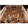 Image 2 : Canning Jars  5 count of 2 Quart, 7 count of Pint; box of 2 piece wide mouth caps