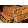 Image 3 : Lot of 10 Orange Boxes Wooden Boxes