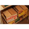 Image 4 : Lot of 10 Orange Boxes Wooden Boxes