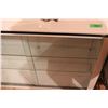 Image 2 : Sliding Glass Door Metal Cabinet 32" x 10" x 24" High