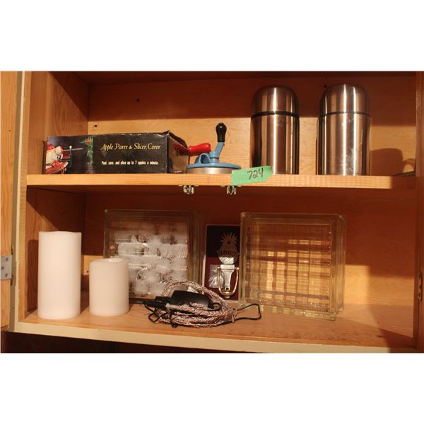 Grain Mill Kitchen Maid and Contents