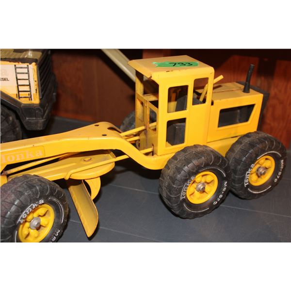 Tonka Grader Toy