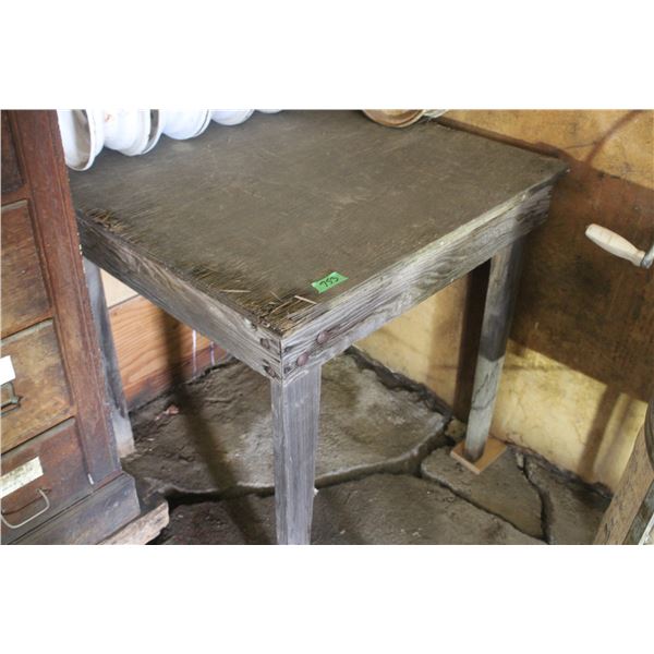 Wooden Small Table 30" x 30"