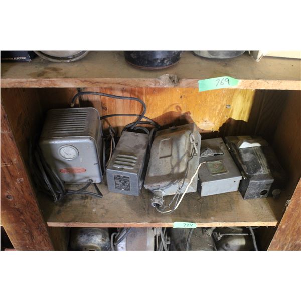 Breaker Boxes and Vintage Battery Charger