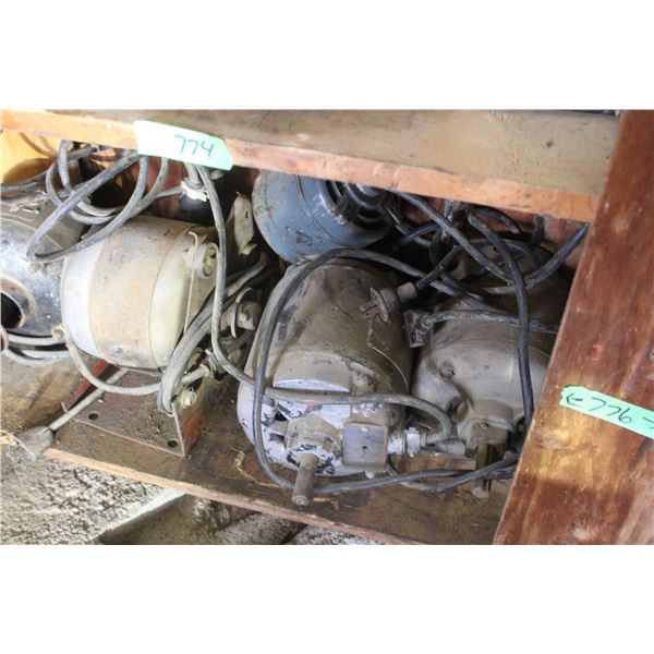 Tank Heater 4 Electric Motors and Misc