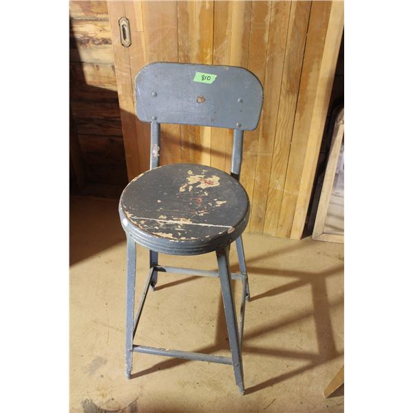 Metal Chair Stool