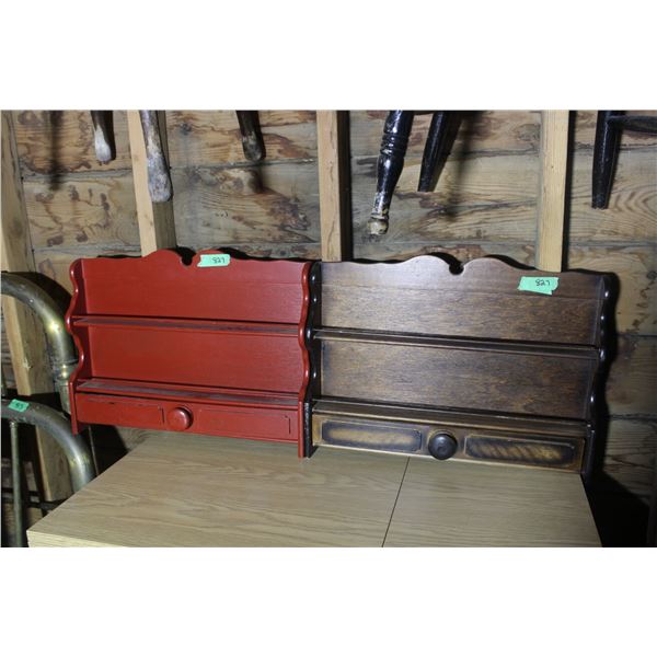 (2X THE MONEY) Wall Cabinets 21" Long with Drawers