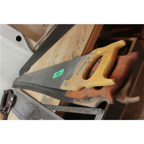 3 Hand Saws