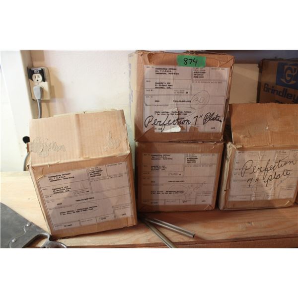 (2X THE MONEY) 9 Boxes 7" Plates