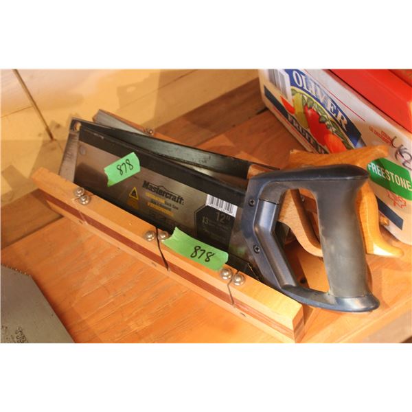 Mitre Box with 3 Saws