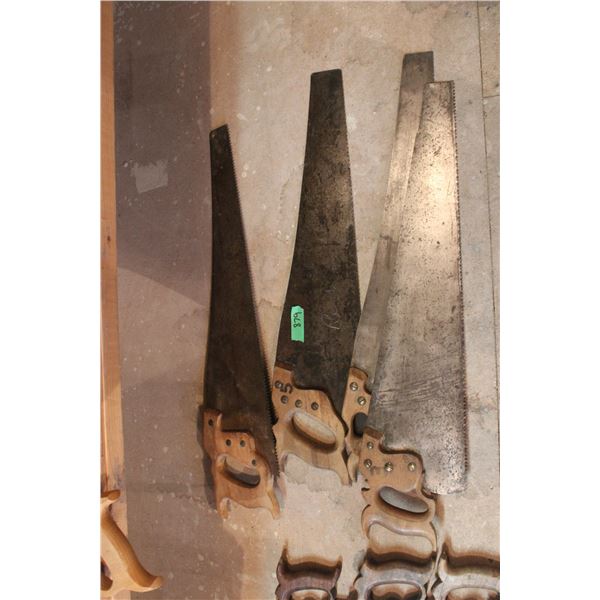 4 Hand Saws