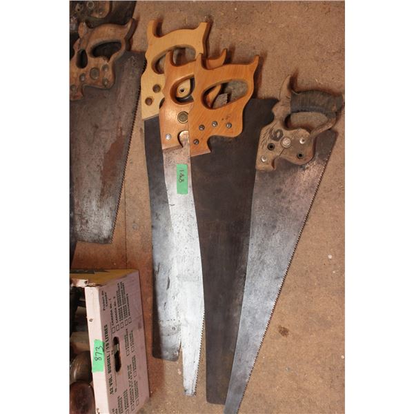 4 Hand Saws