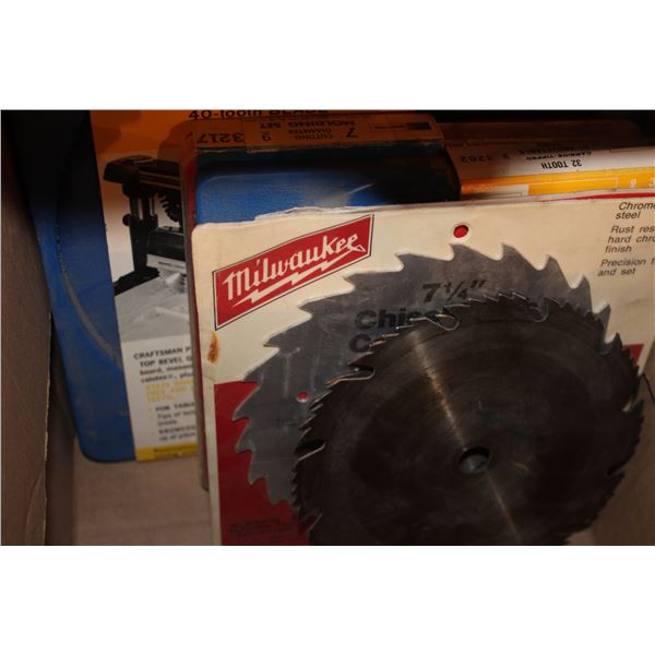 Assortment of Carbide Tipped Saw Blades
