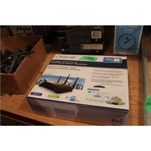 Wireless-N Dual Radio Smart Repeater In Box